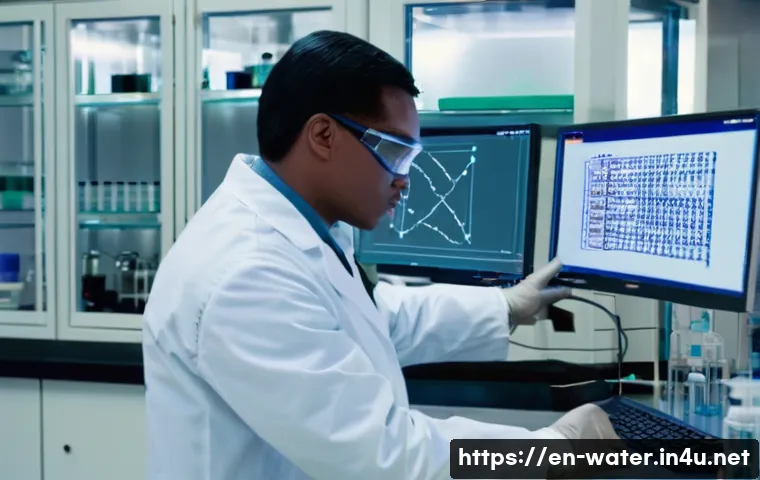 수질환경 관련 국제 규격 이해 - **Prompt:** A group of diverse scientists, including toxicologists, chemists, and microbiologists, w...
